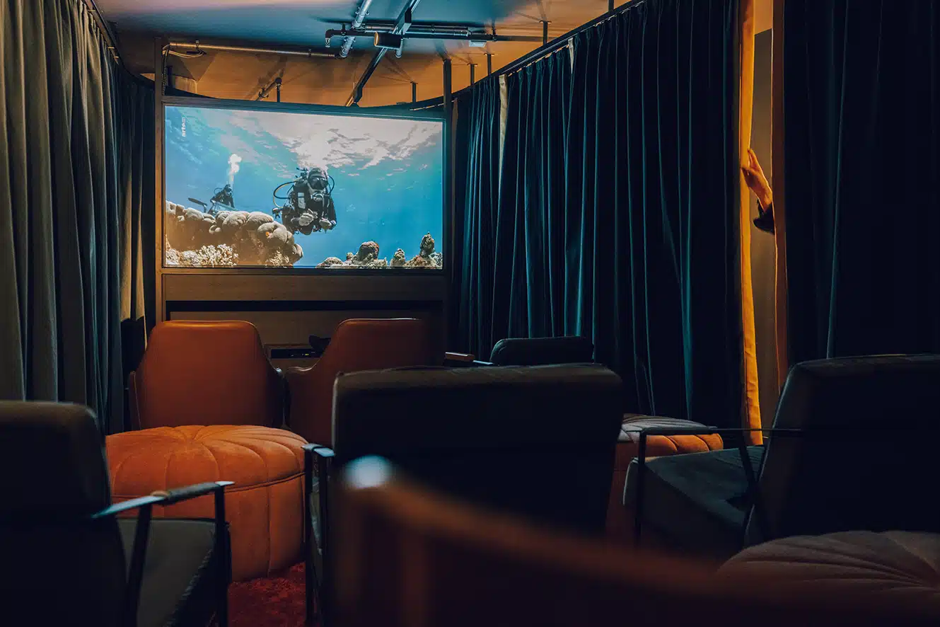 Foto des hoteleigenen Kinos