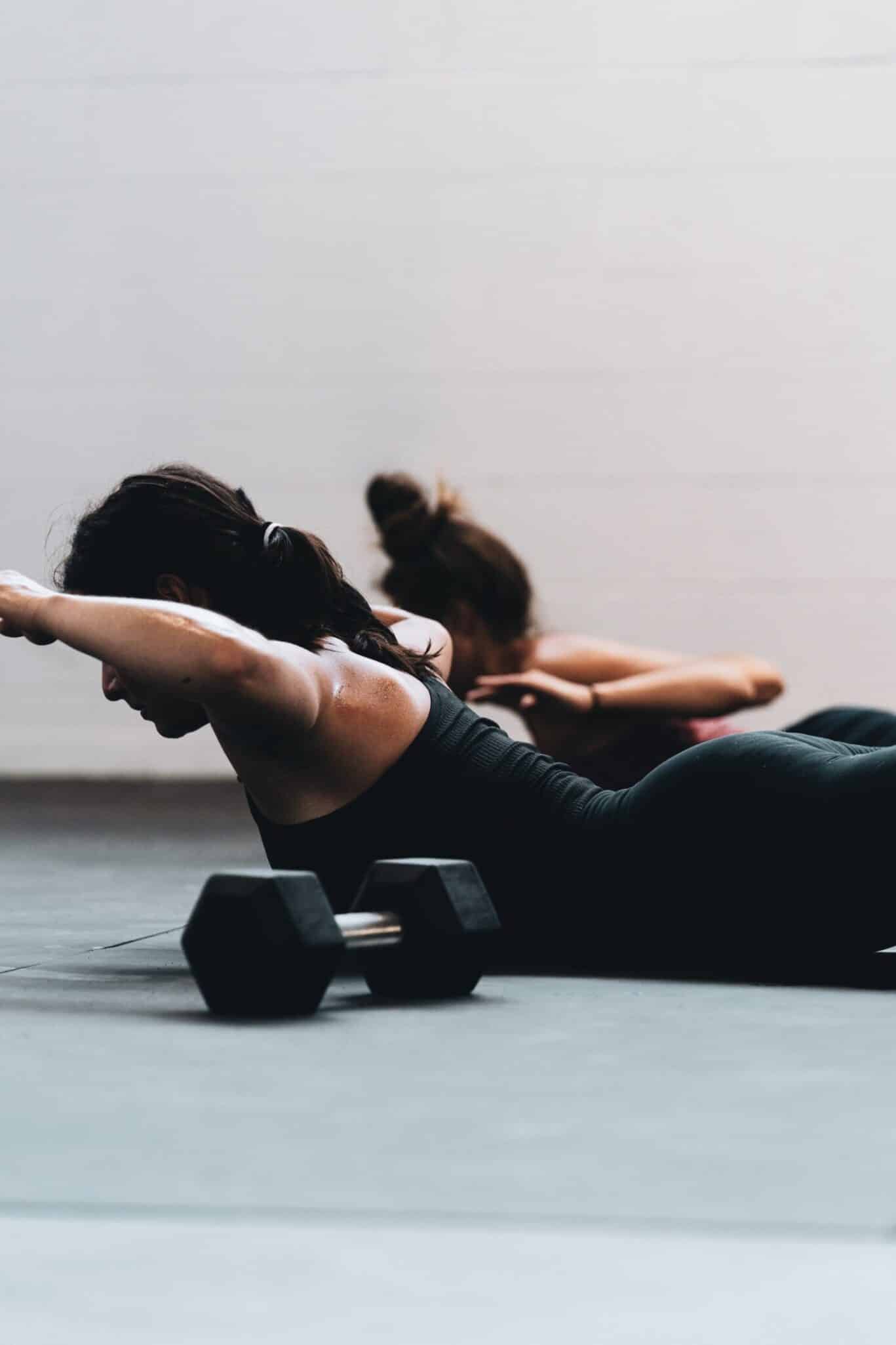 Woman Doing Exercises