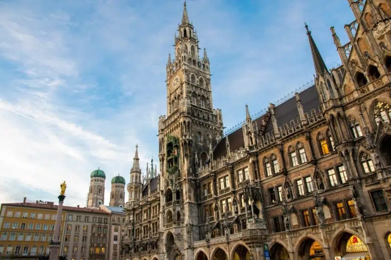 View Of Marien Platz